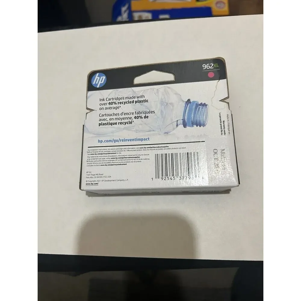 NEW GENUINE HP 962 XL High Yield Exp Aug 2025 Or Later MAGENTA